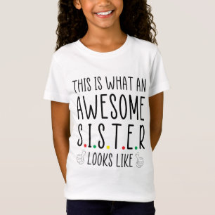 Camiseta Esto Es Lo Que Un Increíble Embarazo De Hermanas