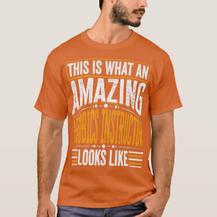 Camiseta Esto es lo que un instructor de aeróbic tiene de a