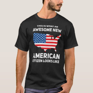 Camiseta Esto Es Lo Que Un Nuevo Ciudadano Estadounidense A