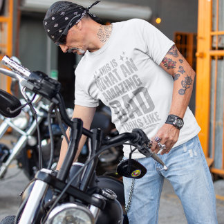 Camiseta Esto es lo que un papá asombroso parece ser el día