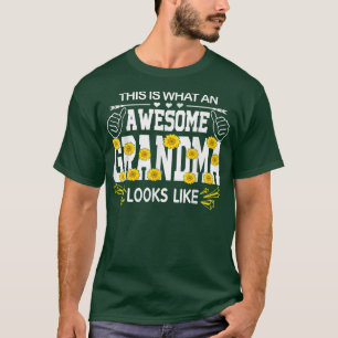 Camiseta Esto Es Lo Que Una Increíble Abuela Parece Diversi