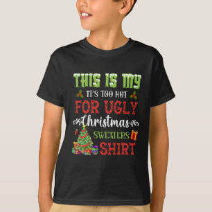 Camiseta Esto es mi calor para Navidades feos