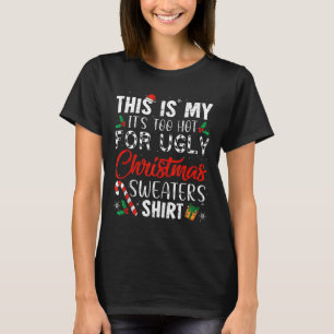 Camiseta Esto es mi calor para Navidades feos