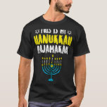 Camiseta Esto Es Mi Hanukkah Pajamakah Chanukah Hanukkah Co<br><div class="desc">Este Es Mi Disfraz De Hanukkah Pajamakah Chanukah Hanukkah</div>