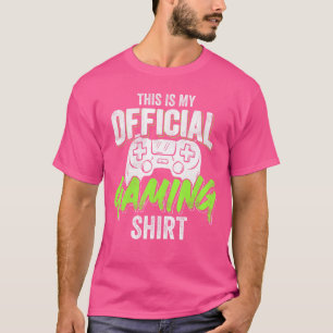 Camiseta Esto es mi juego para hombres niños chico divertid