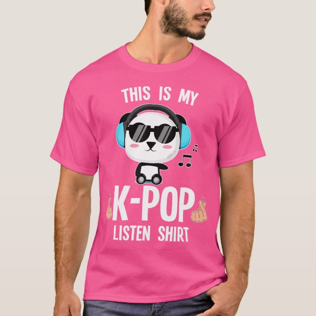 Camiseta Esto Es Mi K-Pop Corea Del Sur K-Pop (Anverso)