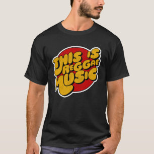 Camiseta Esto es música reggae