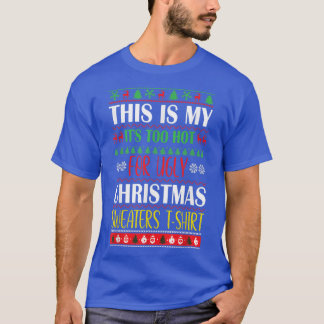 Camiseta Esto Es Muy Caluroso Para Los Navidades Más Suaves