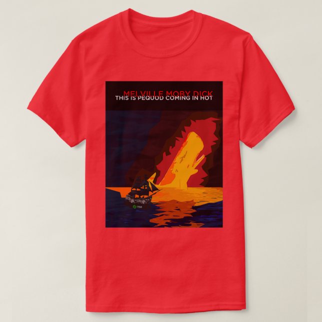 Camiseta Esto es Pequod (Diseño del anverso)
