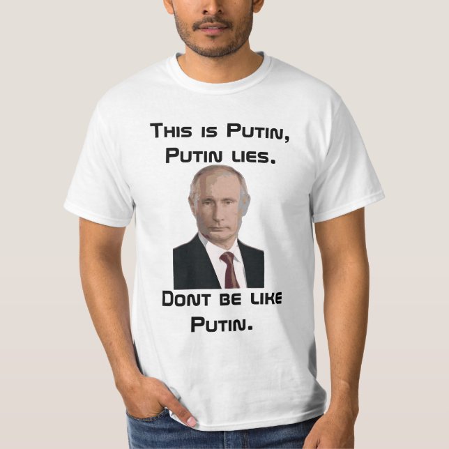 Camiseta Esto es Putin (Anverso)