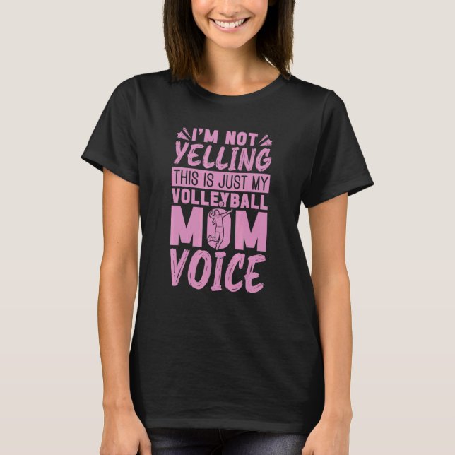 Camiseta Esto Es Sólo Mi Voleibol Mamá De Voleibol. (Anverso)
