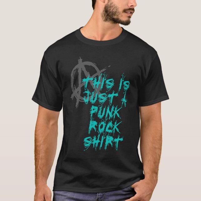 Camiseta Esto Es Sólo Un Diseño De Rock Punk Rock 3 (Anverso)