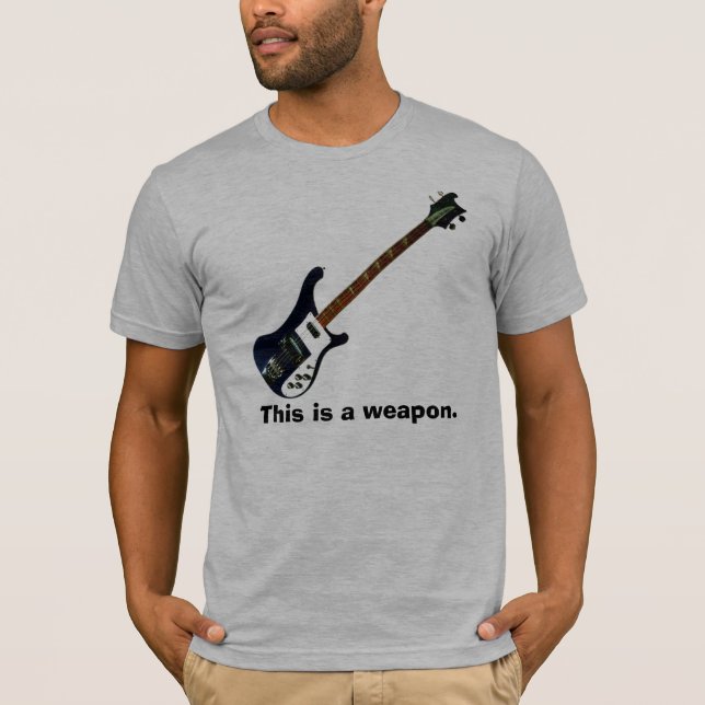 Camiseta Esto es un arma (Anverso)