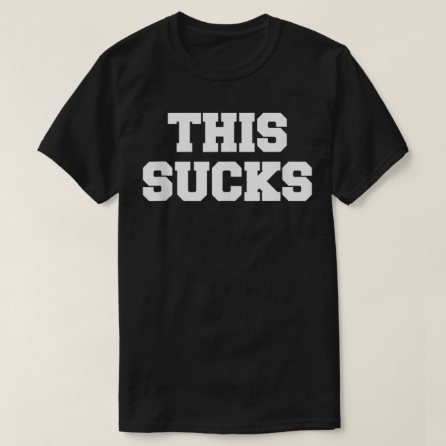 Camiseta Esto es una mierda (Diseño del anverso)