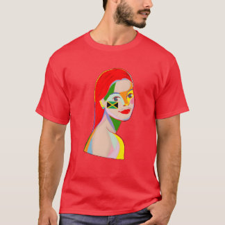 Camiseta Esto muestra una mujer hippie rastafari reggae vin