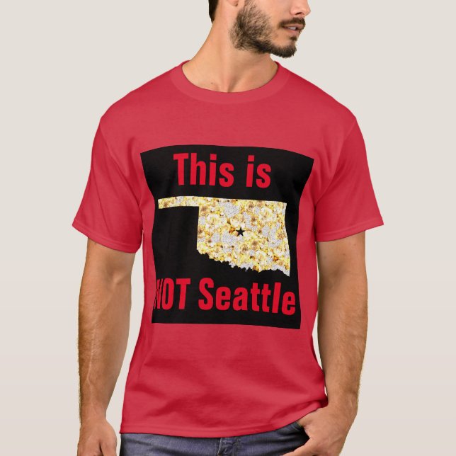Camiseta Esto NO es Seattle (Anverso)