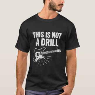 Camiseta Esto no es un taladro - Rock de guitarra