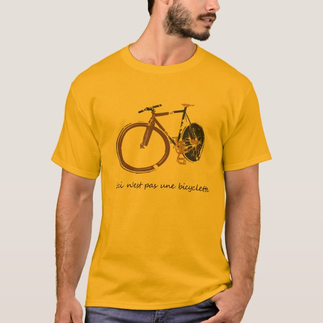 Camiseta Esto no es una bici (Anverso)