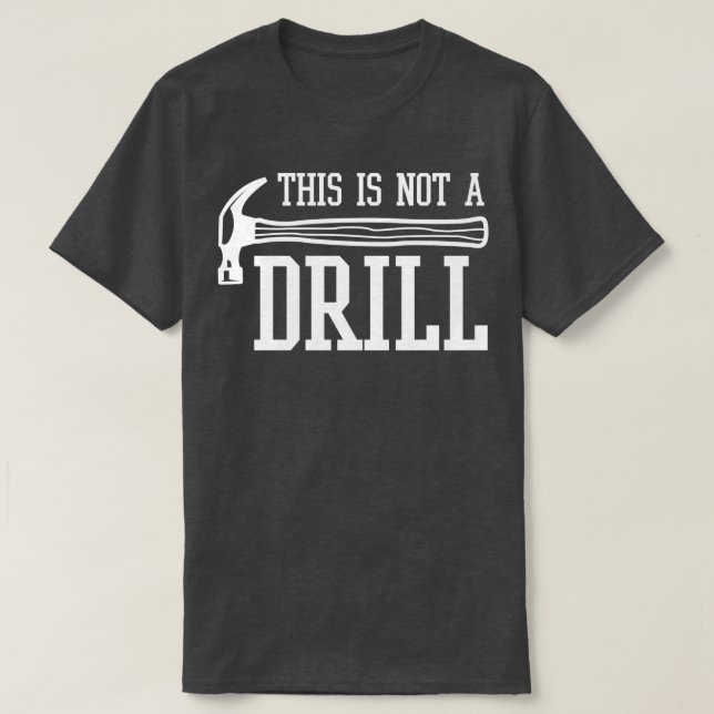 Camiseta Esto No Es Una Perforación Con Un Engranaje De Mar (Diseño del anverso)