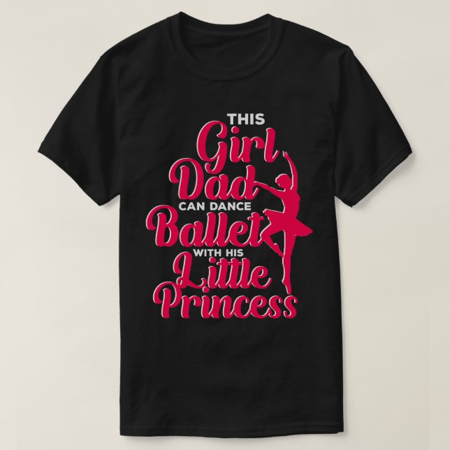 Camiseta Esto puede bailar ballet (Diseño del anverso)