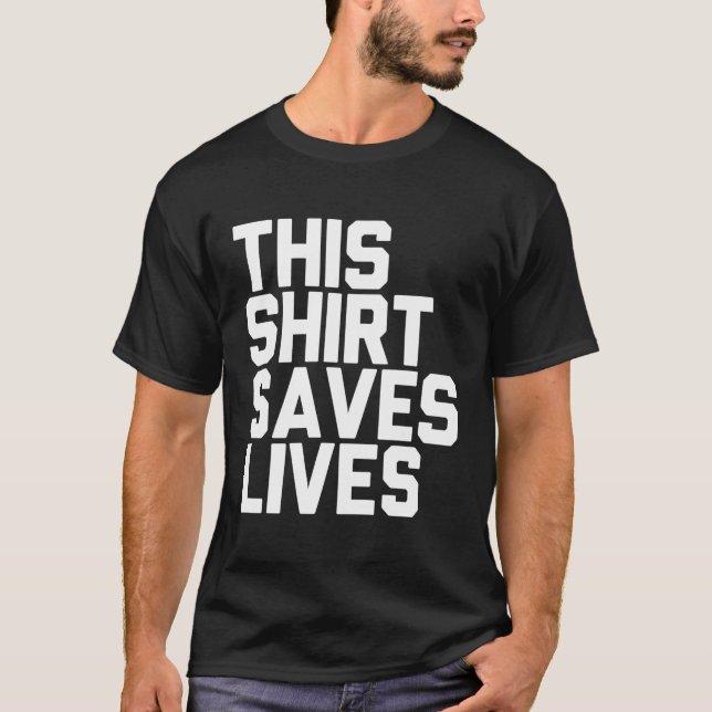 Camiseta Esto salva vidas T (Anverso)
