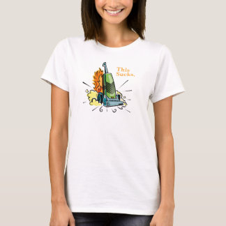 Camiseta Esto Sucks El Limpiador De Vacío