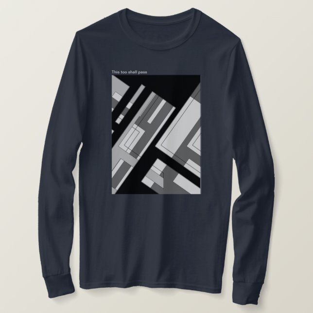 Camiseta Esto también pasará (Anverso del diseño)