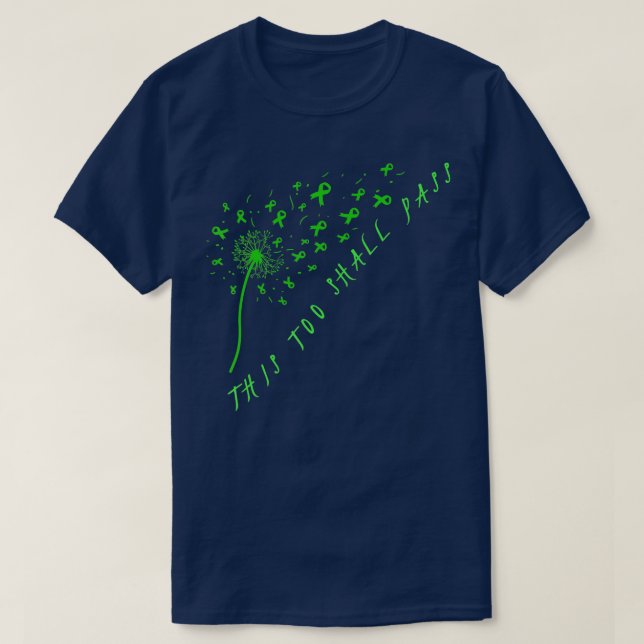 Camiseta Esto También Pasará A Concienciar Sobre La Salud M (Diseño del anverso)