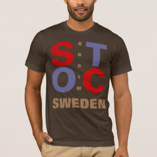 Camiseta Estocolmo Suecia