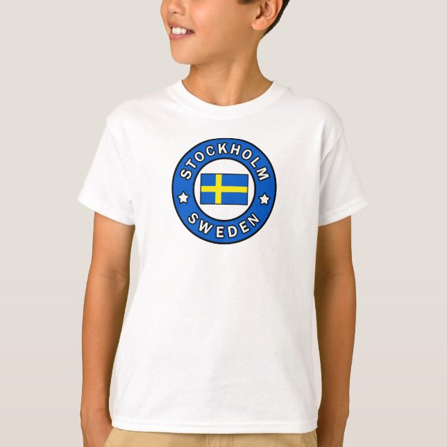 Camiseta Estocolmo Suecia (Anverso)