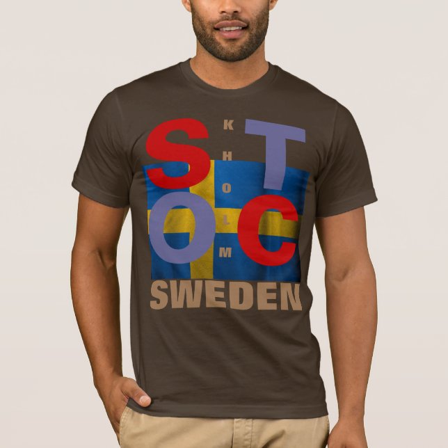 Camiseta Estocolmo Suecia (Anverso)