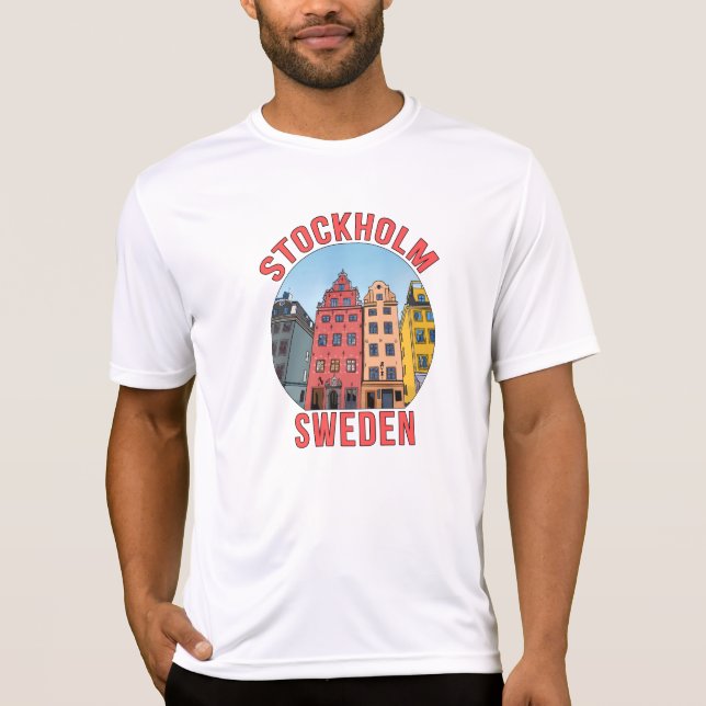 Camiseta Estocolmo Suecia (Anverso)