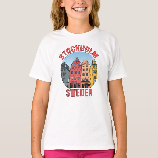 Camiseta Estocolmo Suecia (Anverso)