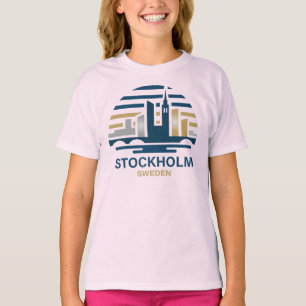 Camiseta Estocolmo Suecia Europa