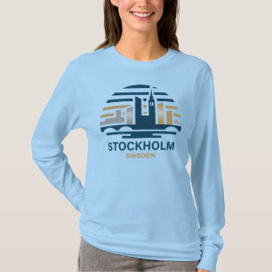 Camiseta Estocolmo Suecia Europa
