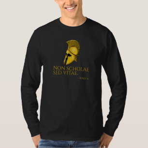 Camiseta Estoicismo  Non Scholae Sed Vitae  Filosofía Estoi