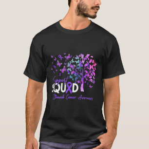 Camiseta Estómago De Cinta Periwinkle Del Árbol De Caída De