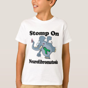 Camiseta Estomago Elefante Sobre Neurofibromatosis