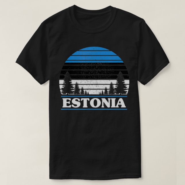 Camiseta Estonia (Diseño del anverso)