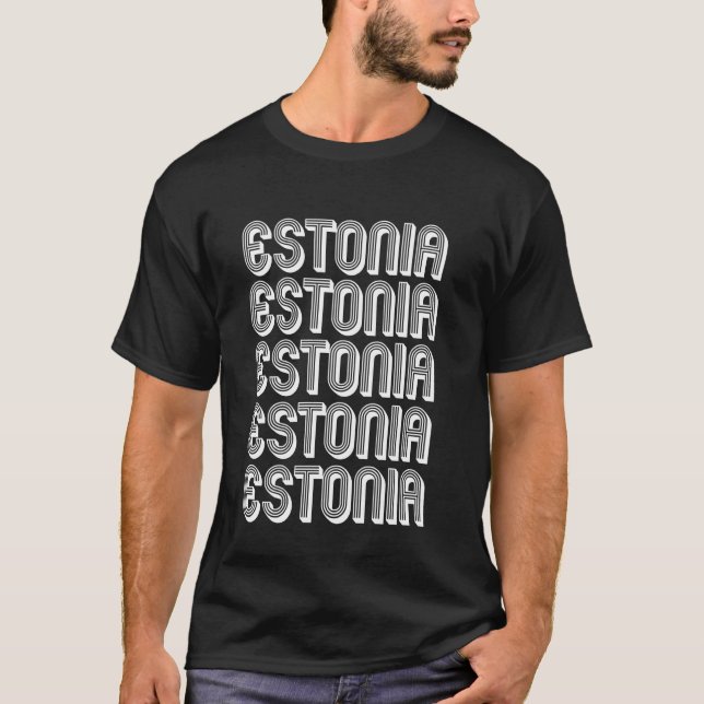Camiseta Estonia (Anverso)