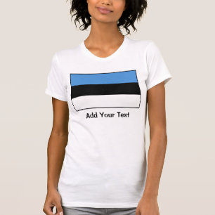 Camiseta Estonia - bandera estonia
