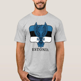 Camiseta Estonia del norte de Europa