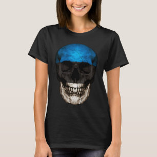 Camiseta Estonio de bandera de Estonia raíz estonio patriót