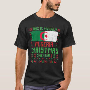Camiseta Estos son mis feos Navidades argelinos, más dulce