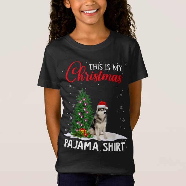 Camiseta Estos son mis Navidades. (Anverso)