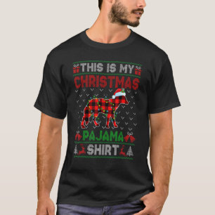 Camiseta Estos son mis Navidades Coyote Pajama Xmas Lights
