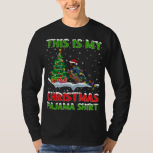 Camiseta Estos Son Mis Navidades Navidades De Aves Tragadas