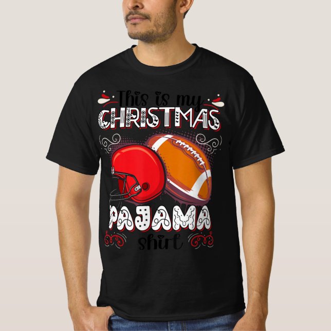 Camiseta Estos Son Mis Navidades Navidades De Fútbol Divert (Anverso)
