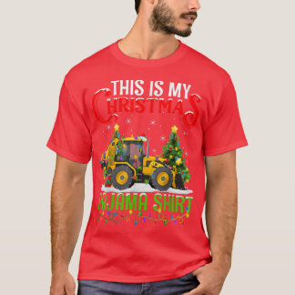 Camiseta Estos Son Mis Navidades Navidades De La Nieve De P