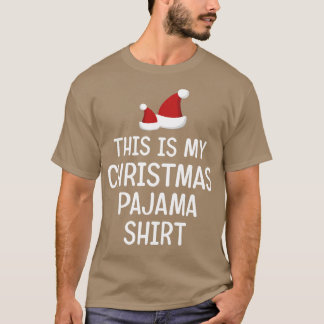 Camiseta Estos son mis Navidades Navidades graciosos de la 
